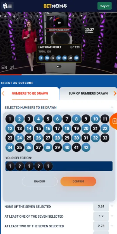 Des croupiers en direct Betmomo