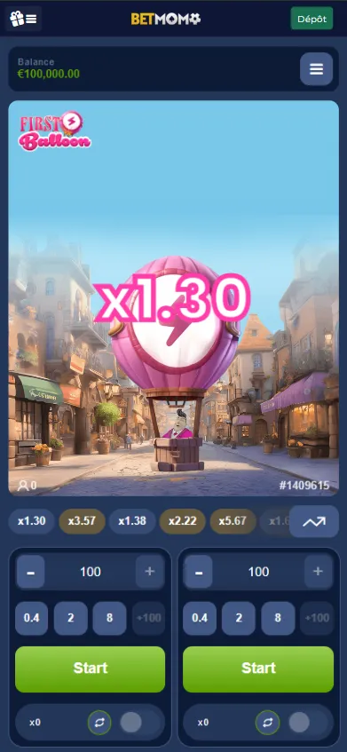Jeu Crash Ballon